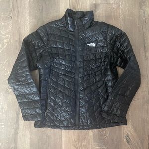 The North Face black puffer